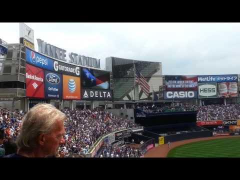 National Anthem @ Yankees Stadium - July 27th 2014