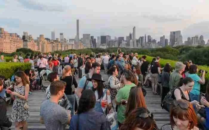 The Cantor Roof Garden Bar al Met