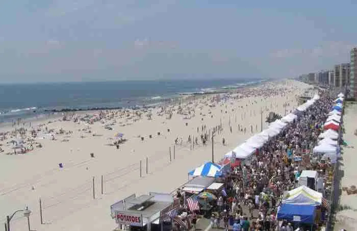 La spiaggia di Long Beach