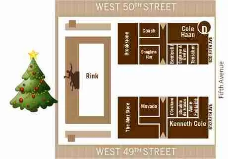 Mappa del Rockefeller Center