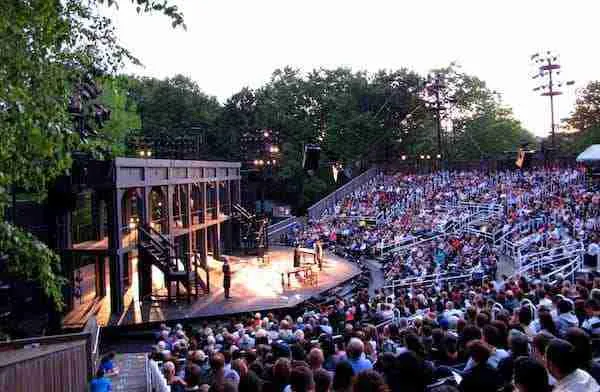 Shakespeare in the Park, New York