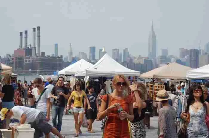 Mercatino pulci a Brooklyn