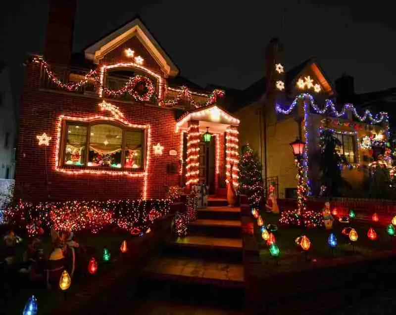 Le case di Dyker Heights, Brooklyn, New York