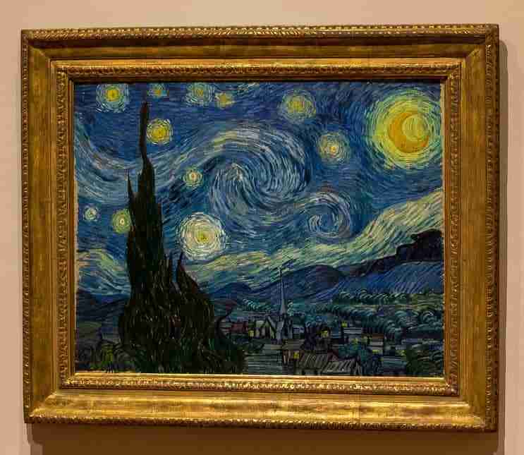 La notte stella di Van Gogh, al Moma