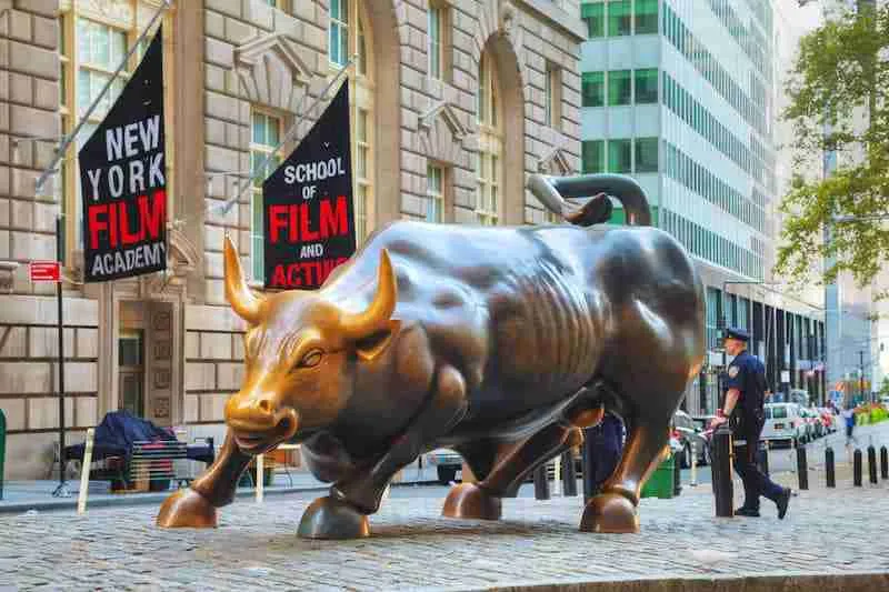 Il Charging Bull si trova vicinissimo a Battery Park