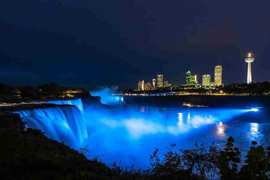Cascate del Niagara da New York