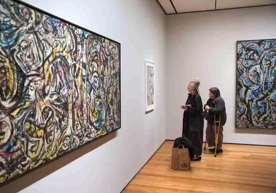 Opere al museo di Arte Moderna di New York