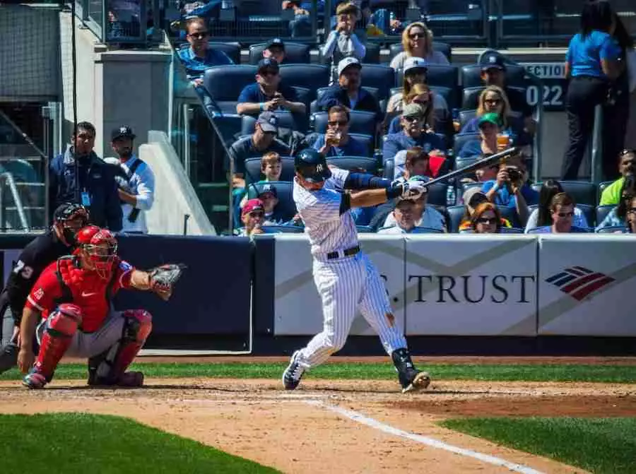 Partita degli Yankees allo Yankee Stadium