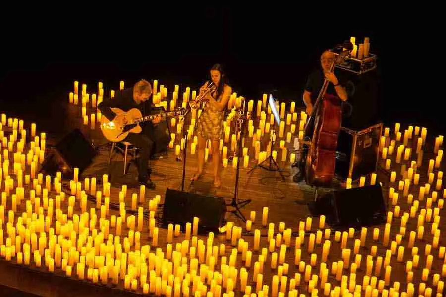 Concerto a lume di candela a New York