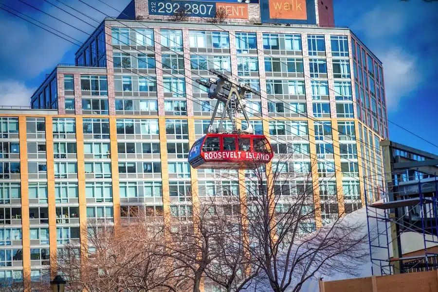 Dalla funivia di Roosevelt Island si possono scattare delle bellissime foto