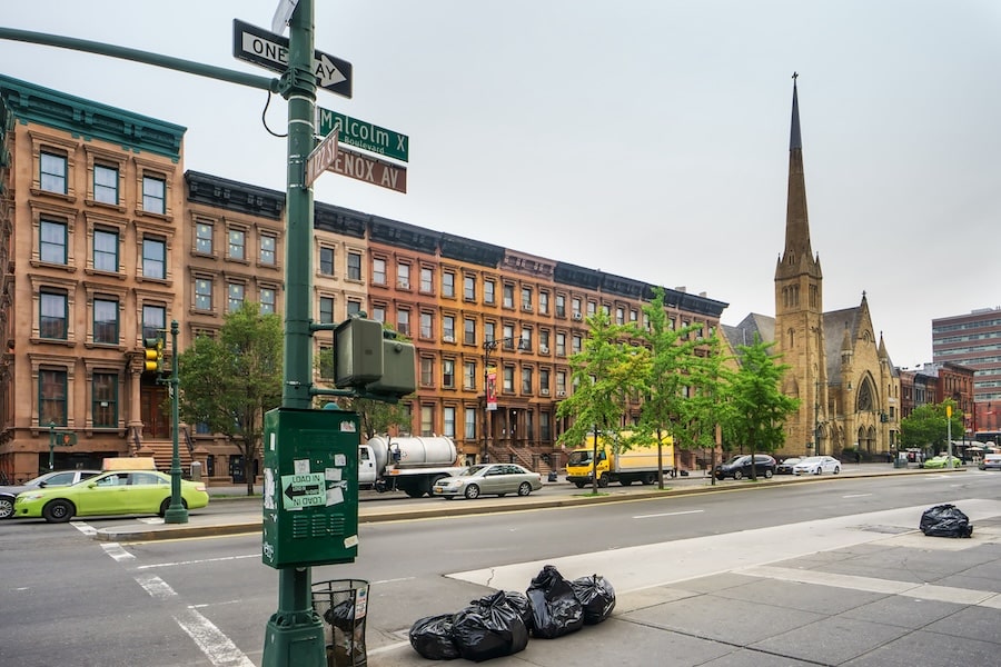 Harlem è uno dei quartieri principali nella zona di Uptown Manhattan
